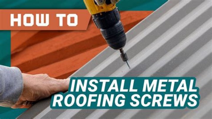 How far apart do you screw metal roofing?