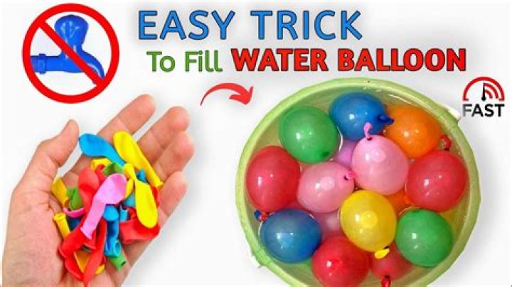 How far in advance can I fill water balloons?