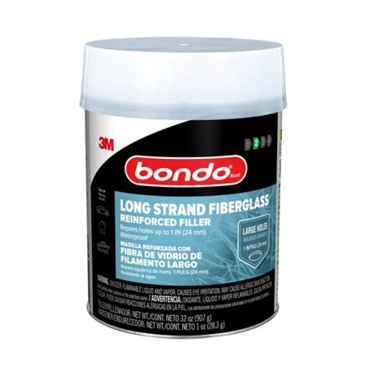 How long can Bondo be left unpainted?
