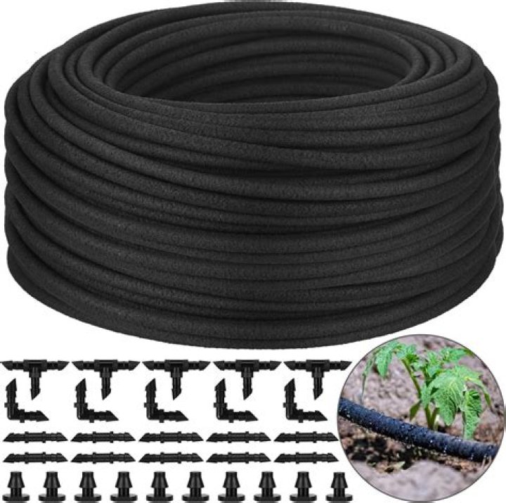 How long can you run 1/4 drip line?