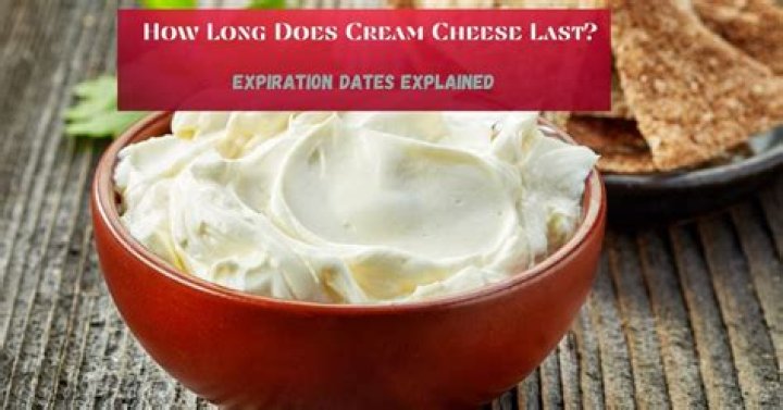 How long does cream cheese last at room temperature?