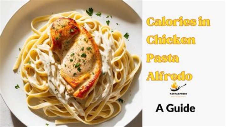 How many calories does pasta alfredo have?