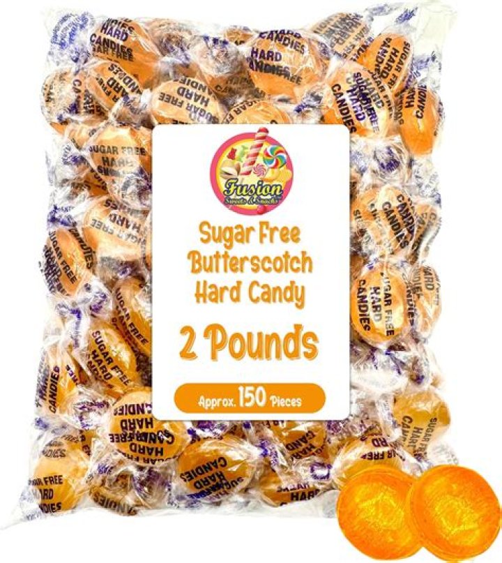 How many calories in Brach’s butterscotch candy?