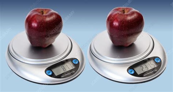 How many ounces is an apple?