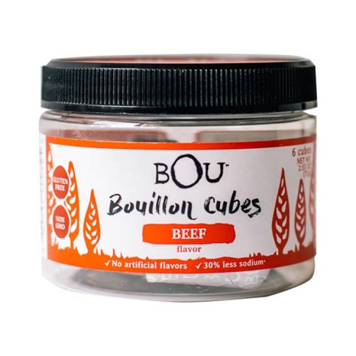 How much beef bouillon granules equal a cube?