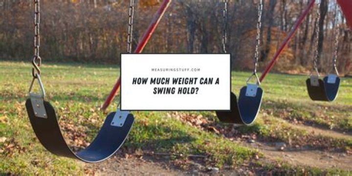 How much weight can a swing bed hold?