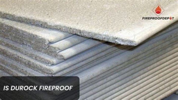 Is durock fire resistant?