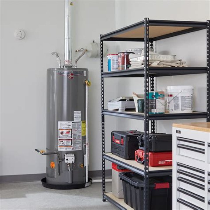 Is it okay to store things near water heater?
