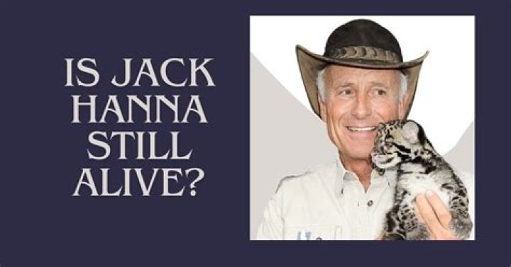 Is Jack Hanna Still Alive or Dead?