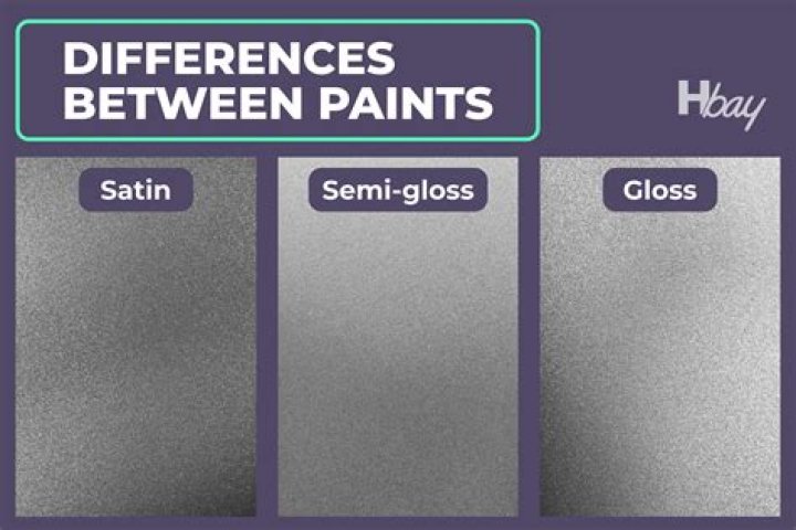 Is satin spray paint shiny?