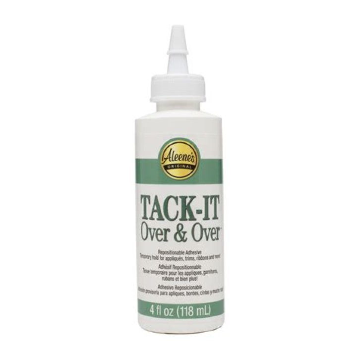 Is tack it over and over the same as tacky glue?