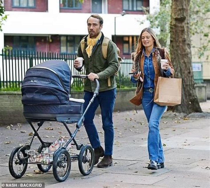 	James Middleton & Alizee Thevenet welcomed their first child & the Mail got photos	