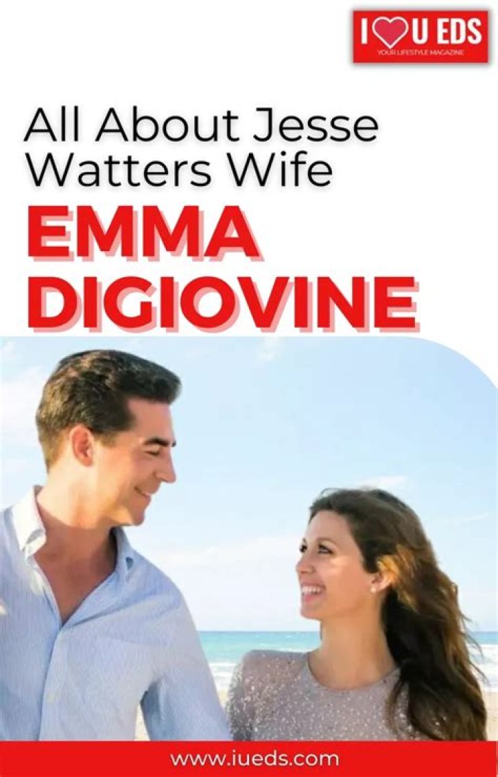 Jesse Watters, host of Watters' World married wife, Emma DiGiovine in December 2019. Know his salary.