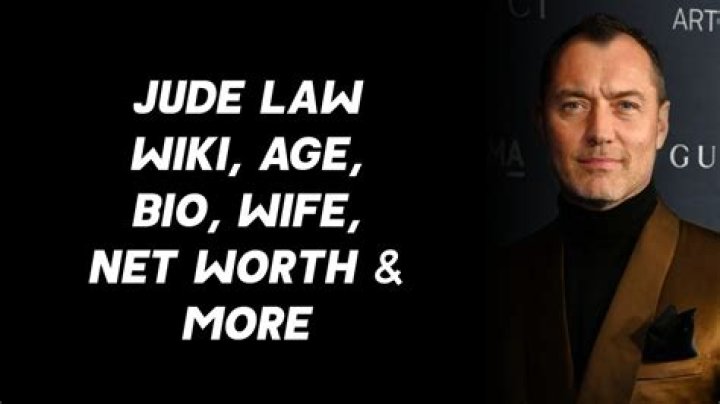 Jude Law Bio (Wiki) 