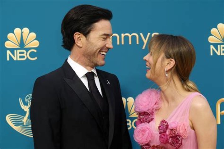 Kaley Cuoco and Tom Pelphrey Walked in Style Marking Their Red Carpet Debut as Couple at the Emmys!