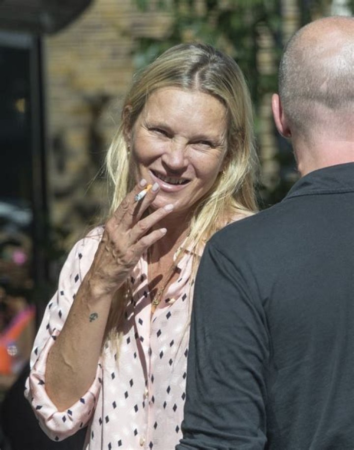 Kate Moss still smokes but she has a vegetable garden & a wellness brand