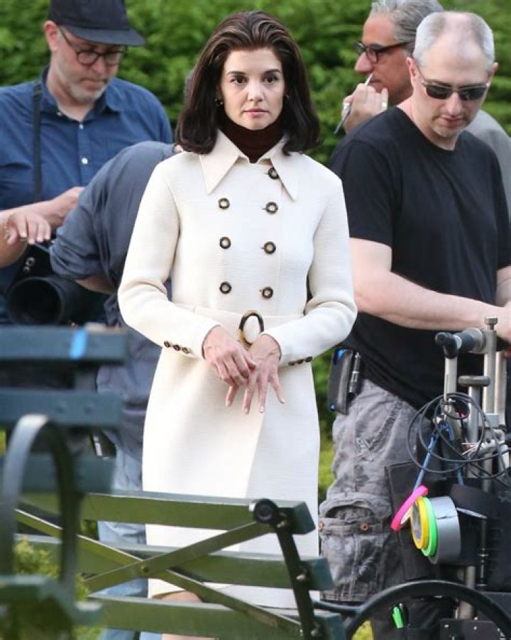 Katie Holmes is playing Jackie Kennedy again: does she look authentic?