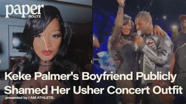 Keke Palmer Shows Off Her Sexy Outfit She Wore at Usher’s Concert Despite Boyfriend’s Disapproval!