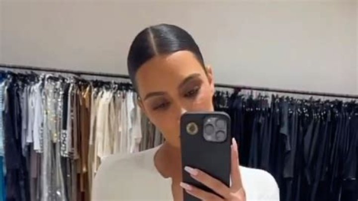 Kim Kardashian shows off her minimalist cream home to Vogue & the video is bonkers