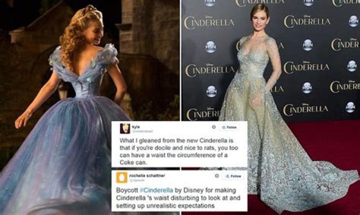 Lily James’s Cinderella waist is ‘natural,’ plus a corset & a liquid diet