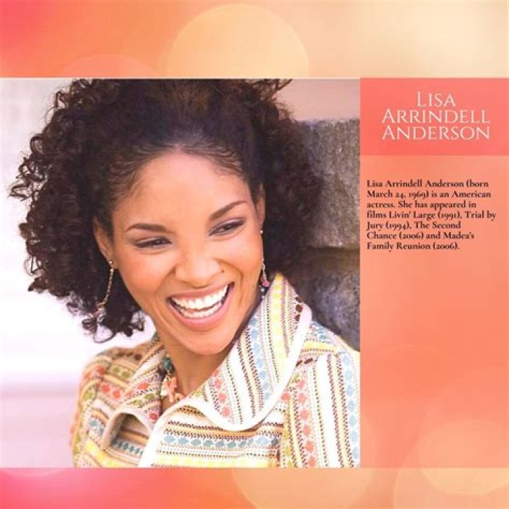 Lisa Arrindell Anderson Bio (Wiki) 