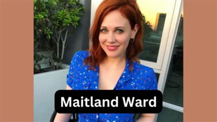 Maitland Ward Bio (Wiki) 