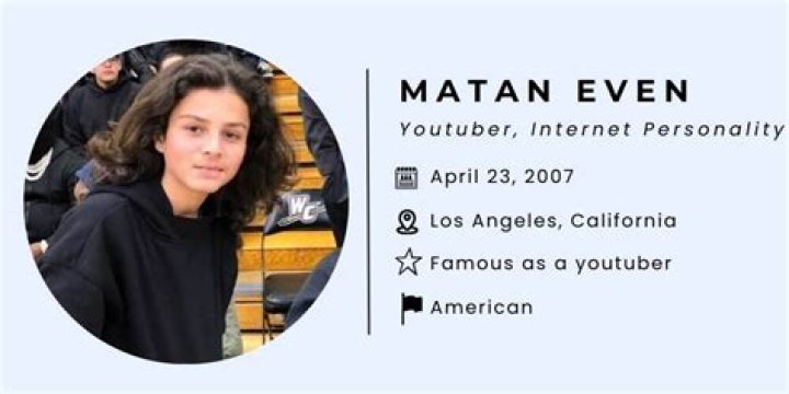 Matan Even - Age, Family, Bio