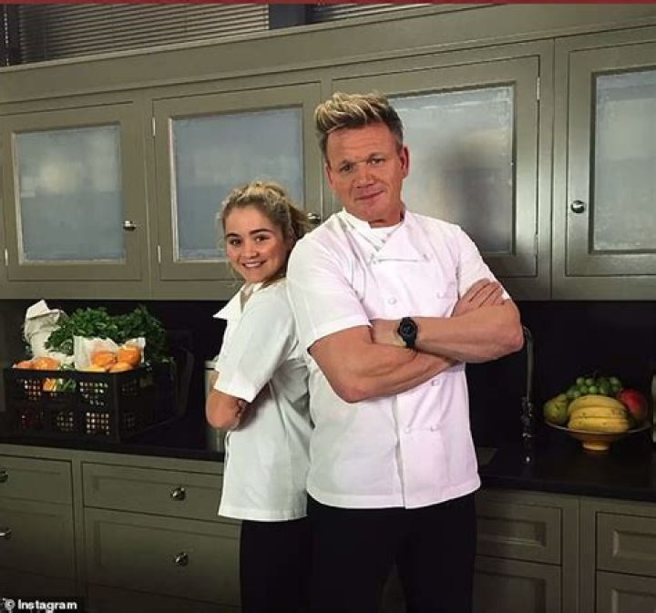 Matilda, the daughter of chef Gordon Ramsay is dating the son of chef Gino D’Acampo, Luciano!