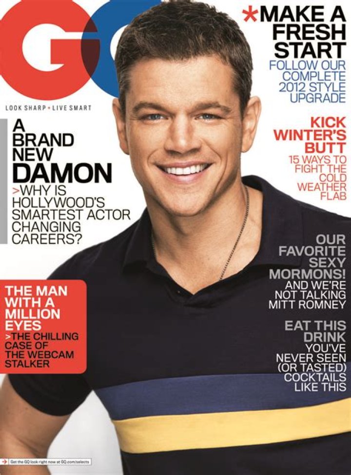 Matt Damon on the cover of GQ: hot or Photoshopped to look too feminine?
