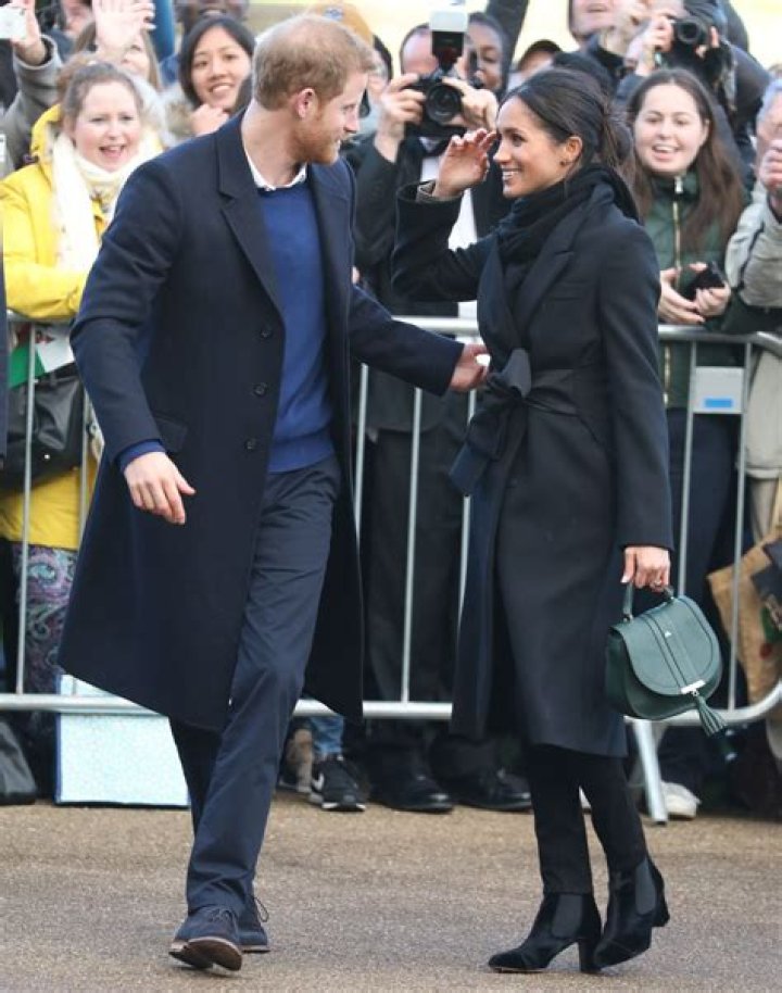 Meghan Markle wore a Stella McCartney coat in Cardiff: stunning or goth?