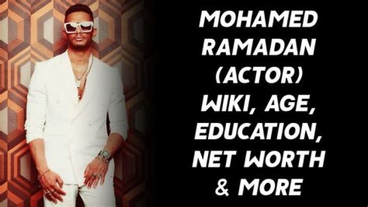 Mohamed Ramadan (Other) - Age, Family, Bio