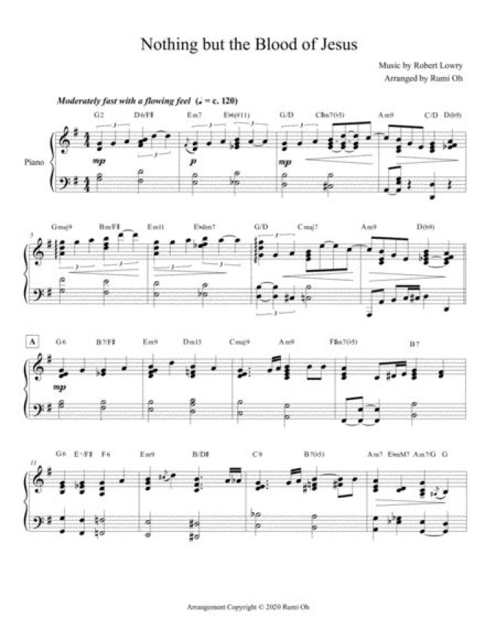 Nothing but the Blood of Jesus (Hymn)