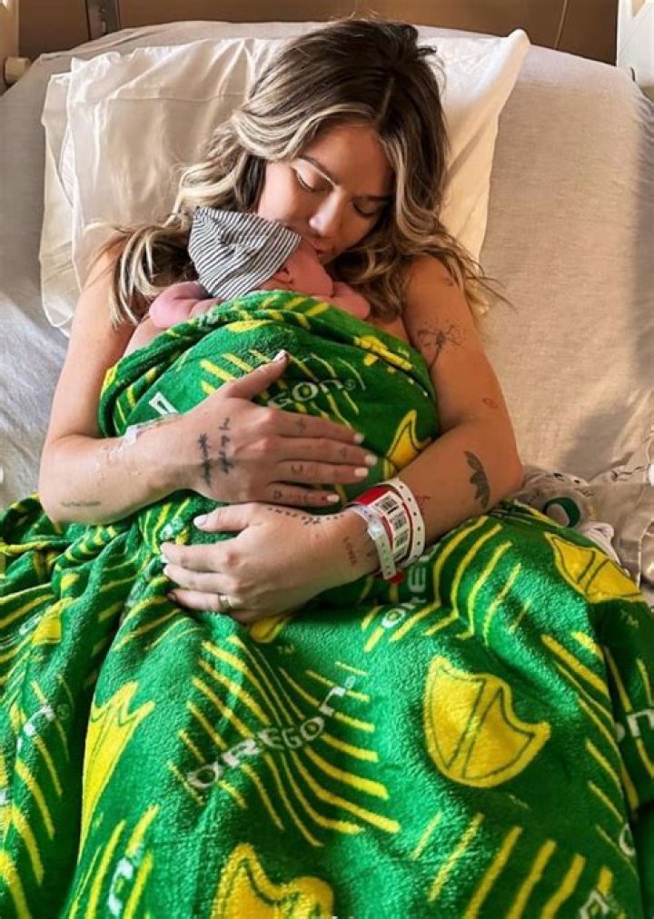 Peaches Geldof, 23, gave birth to baby boy Astala Cohen this week