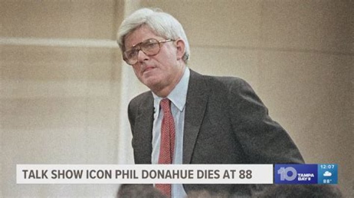 Phil Donahue has a long history from his talk show program “The Phil Donahue Show”. Also received a lifetime achievement award this year. Phil is someone you must know about!