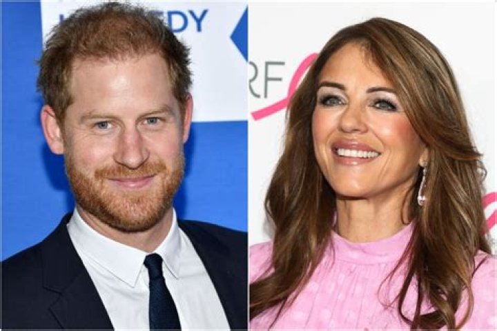 Prince Harry fans convinced he lost his virginity to Liz Hurley - but she thinks it's 'absurd'
