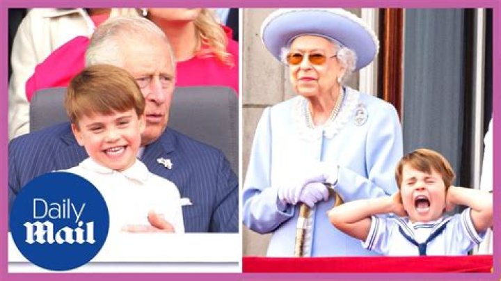 Prince Louis ‘is a funny little chap. He looked very pleased with himself’
