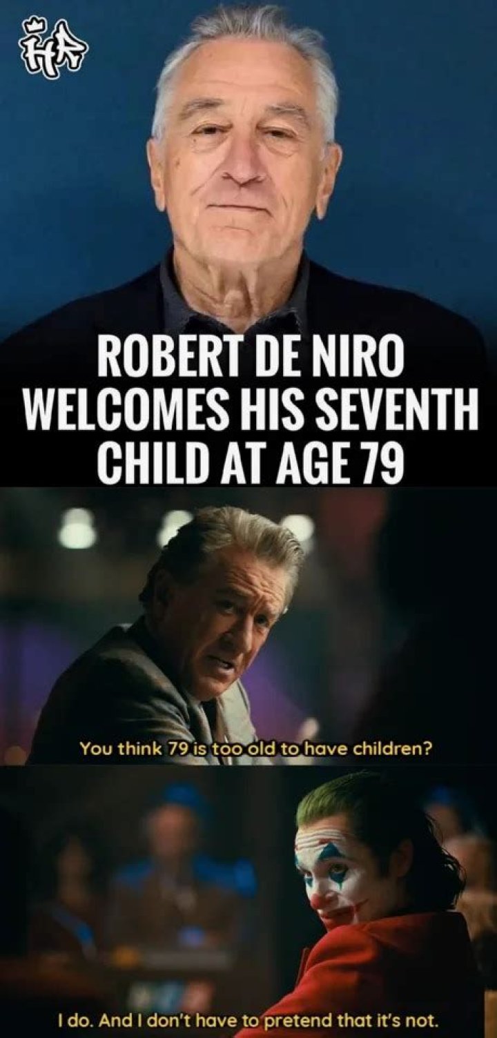 Robert DeNiro, 79, confirms the birth of his ‘planned’ seventh child