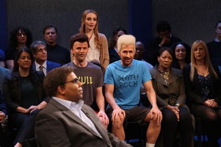 	Ryan Gosling & Mikey Day were Beavis & Butthead at ‘The Fall Guy’ premiere	