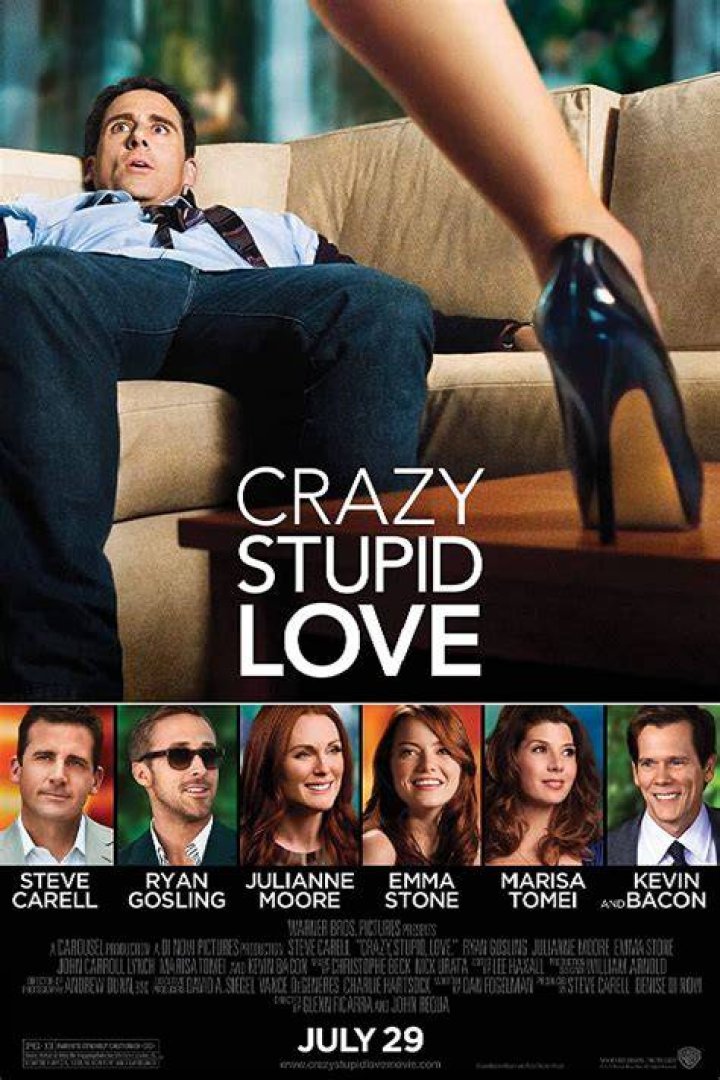 	Ryan Gosling shirtless in the Crazy Stupid Love trailer	