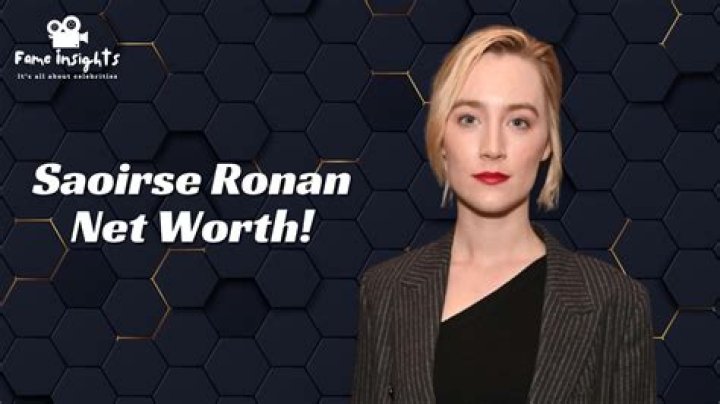 Saoirse Ronan - Age, Family, Bio