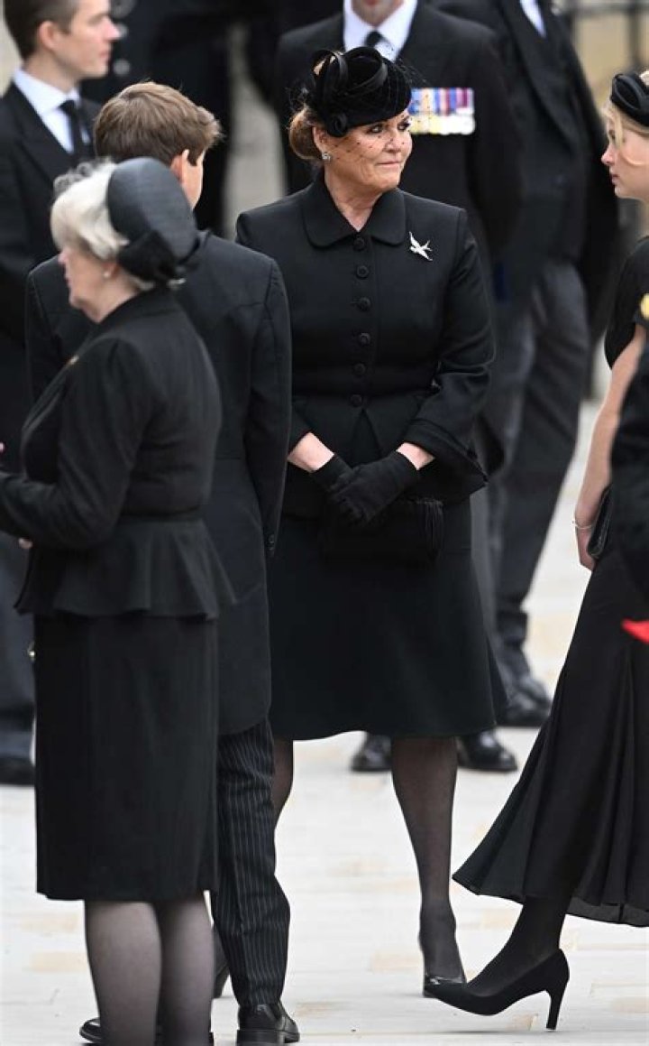 Sarah Ferguson Attends the Queen’s Funeral and Gets a Second Row Seat Beside her Daughter Princess Eugenie!
