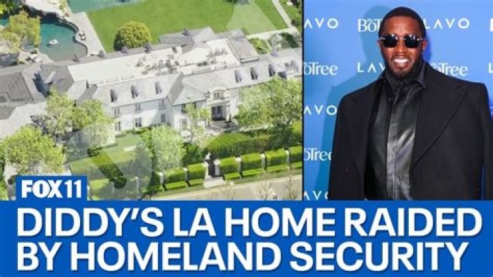Sean Combs’ LA & Miami homes were raided Department of Homeland Security agents