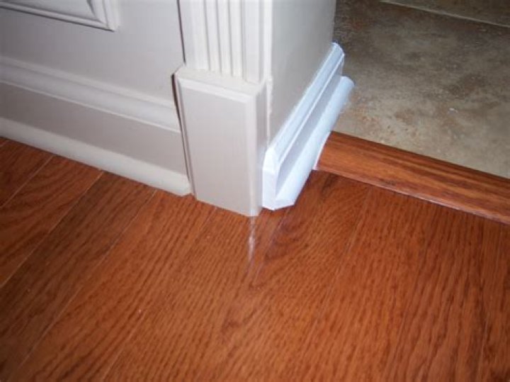 Should your wood floor match your trim?