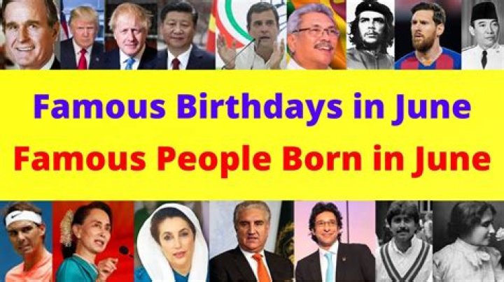 Singers Born June 19 | Famous Birthdays