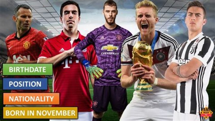 Soccer Players Born November 11