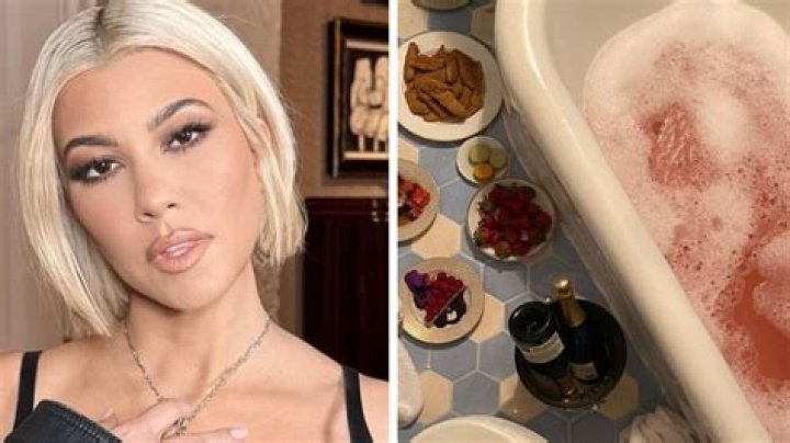 Social Media Users Call Out Kourtney Kardashian for Bringing Food to the Bathroom!