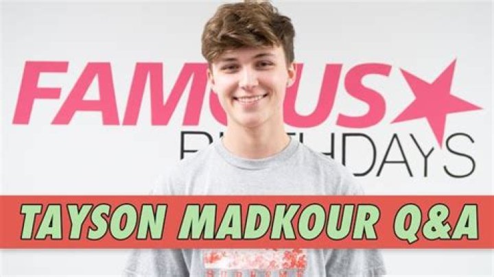 Tayson Madkour Bio (Wiki) 