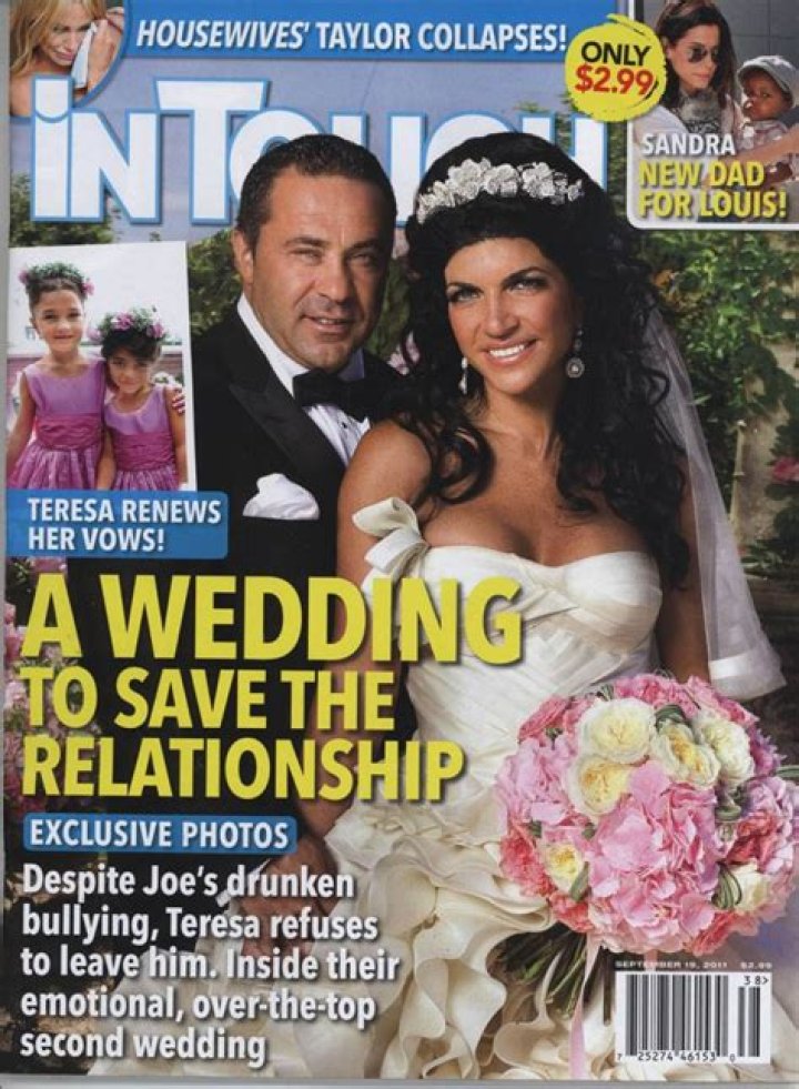 Teresa Giudice’s tacky vow renewal ceremony on In Touch, how did they afford it?