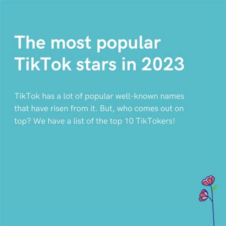 TikTok Stars Born July 23