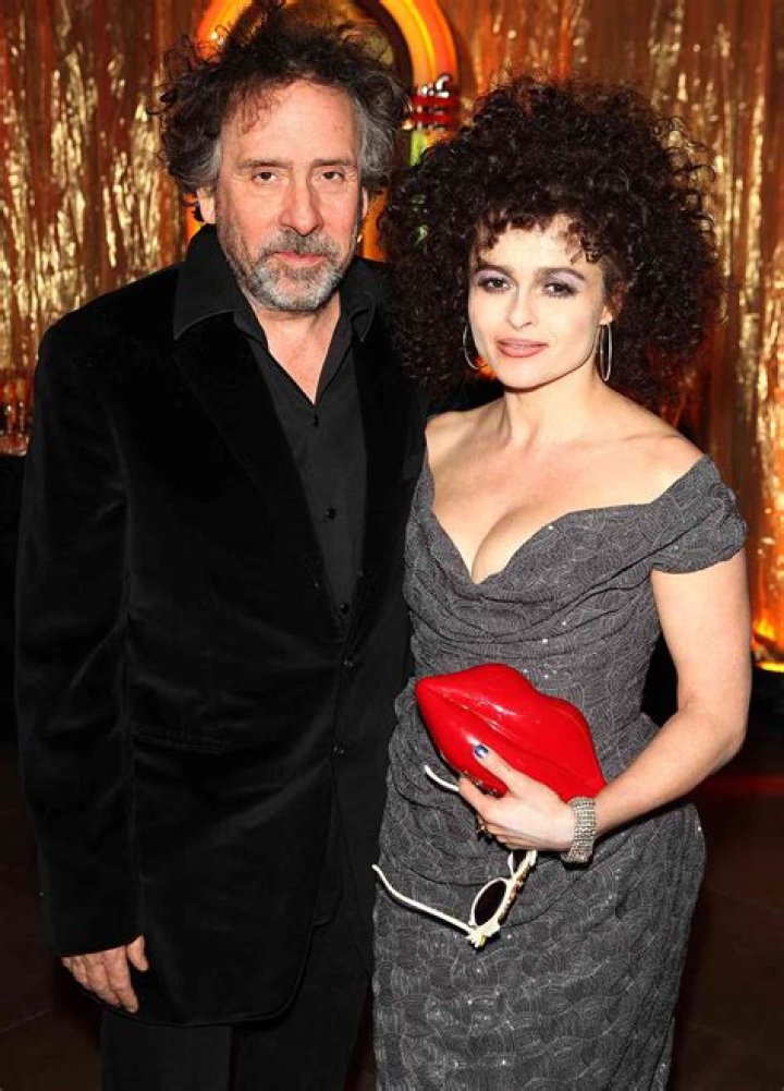 Tim Burton & Helena Bonham Carter have a slime ball Christmas tree